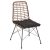 ΚΑΡΕΚΛΑ ΜΕΤΑΛΛΙΚΗ ALLEGRA HM5691.11 WICKER ΜΠΕΖ-ΜΑΥΡΟ 51x54x84Υεκ. |  Πολυθρόνες κήπου στο espiti
