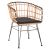 ΠΟΛΥΘΡΟΝΑ ΕΞ.ΧΩΡΟΥ ALLEGRA HM5456.11 ΜΕΤΑΛΛΟ&ΜΑΞΙΛΑΡΙ ΜΑΥΡΟ-WICKER ΜΠΕΖ 58x61x81Y |  Πολυθρόνες κήπου στο espiti