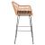 ΣΚΑΜΠΟ ΜΠΑΡ ΨΗΛΟ ALLEGRA HM5640.11 ΜΠΕΖ P.E. RATTAN-ΜΑΥΡΟ ΜΕΤΑΛΛΟ 54x55x108Υεκ. |  Σκαμπώ κήπου στο espiti
