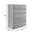 Συρταριέρα Kuanger pakoworld mdf σε φυσική απόχρωση 80x40x109εκ |  Συρταριέρες -Κονσόλες στο espiti