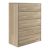 Συρταριέρα Kuanger pakoworld mdf σε φυσική απόχρωση 80x40x109εκ |  Συρταριέρες -Κονσόλες στο espiti