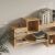 Ραφιέρα τοίχου Shellie pakoworld μελαμίνης σε oak απόχρωση 120x28x65εκ |  HOT DEALS στο espiti