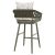 ΣΚΑΜΠΟ ΑΛΟΥΜΙΝΙΟΥ CAMDEN HM6142.09 ΜΑΞΙΛΑΡΙ ΜΕ PRINT-DARK OLIVE 56x60x108Υεκ. |  Σκαμπώ κήπου στο espiti