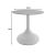 Βοηθητικό τραπέζι Fabron Inart λευκό sintered stone Φ50x52εκ |  Τραπεζάκια βοηθητικά στο espiti
