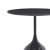 Βοηθητικό τραπέζι Kousien Inart μαύρο sintered stone Φ50x60εκ |  Τραπεζάκια βοηθητικά στο espiti