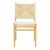 Καρέκλα Arten pakoworld σχοινί-rubberwood σε φυσική απόχρωση 60x55x85εκ |  Καρέκλες στο espiti