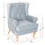 ΠΟΛΥΘΡΟΝΑ ΜΠΕΡΖΕΡΑ BRANDON HM3073.31 BABY BLUE ΒΕΛΟΥΔΟ-ΠΟΔΙΑ ΣΕ ΦΥΣΙΚΟ 82,5x80x104Υεκ |  Πολυθρόνες σαλονιού στο espiti
