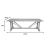 Τραπέζι Smarious pakoworld teak ξύλο σε φυσική απόχρωση 250x100x78εκ |  Τραπέζια στο espiti