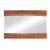 Καθρέπτης Riverine pakoworld teak ξύλο σε φυσική απόχρωση 120x80x4εκ |  Καθρέπτες στο espiti