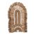 Διακοσμητικό τοίχου Earsy Inart seagrass σε φυσικό χρώμα 58x32x8εκ |  Διακόσμηση τοίχου στο espiti