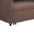 Πολυθρόνα-κρεβάτι Barzene pakoworld καφέ ύφασμα 96x83x75εκ |  HOT DEALS στο espiti
