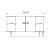 Μπουφές Aramos pakoworld σε ανθρακί - oak απόχρωση 180x45x80εκ |  Μπουφέδες στο espiti