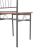 ΣΕΤ ΤΡΑΠΕΖΑΡΙΑΣ 5ΤΜΧ PEARY HM9416.12 ΜΕΤΑΛΛΟ ΑΣΗΜΙ-MDF ΣΟΝΑΜΑ 110x60x74Yεκ. |  Σετ τραπεζαρίες στο espiti