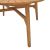 Τραπέζι Colen pakoworld teak ξύλο σε φυσική απόχρωση Φ150x75εκ |  Τραπέζια κήπου στο espiti