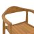 Πολυθρόνα Ganny pakoworld teak ξύλο σε φυσική απόχρωση 59x56x71εκ |  Καρέκλες στο espiti