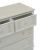 Συρταριέρα Pazlen Inart mdf σε λευκή αντικέ απόχρωση 80x40x80εκ |  Συρταριέρες -Κονσόλες στο espiti