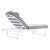ΕΠΑΓΓΕΛΜ. ΞΑΠΛΩΣΤΡΑ MALLOW HM10715.01 ΛΕΥΚΟ ΑΛΟΥΜ.& ΓΚΡΙ ΜΑΞΙΛΑΡΙ 198x71x40,5-103Υεκ. |  Ξαπλώστρες - Καρέκλες Παραλίας στο espiti