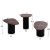 ΤΡΑΠΕΖΙA ΣΑΛΟΝΙΟΥ 3ΤΜΧ PEBBLES HM18004 MANGO TOP-ΜΕΤΑΛΛΙΚΕΣ ΜΑΥΡΕΣ ΒΑΣΕΙΣ |  Τραπέζια στο espiti