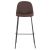 ΣΚΑΜΠΟ ΜΠΑΡ VINCENT HM8579.23 ΚΑΦΕ ΥΦΑΣΜΑ-ΜΑΥΡΟΣ ΜΕΤΑΛΛΙΚΟΣ ΣΚΕΛΕΤΟΣ 47x46x104Υεκ. |  Σκαμπώ μπαρ στο espiti