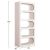 ΒΙΒΛΙΟΘΗΚΗ ΣΕΙΡΑ SANTORINI HM18062 MDF ΣΕ ΥΠΟΛΕΥΚΟ ΧΡΩΜΑ 80x38x180Yεκ. |  Βιτρίνες - Έπιπλα εισόδου στο espiti