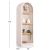 ΡΑΦΙΕΡΑ ΣΕΙΡΑ SANTORINI HM18045 MDF ΥΠΟΛΕΥΚΟ-ΡΑΦΙΑ ΞΥΛΟ ΕΛΑΤΟΥ ΦΥΣΙΚΟ 60x38,5x179Υεκ. |  Βιτρίνες - Έπιπλα εισόδου στο espiti