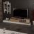Έπιπλο τηλεόρασης Rumba pakoworld σε λευκή-oak απόχρωση 180x30x31εκ |  Έπιπλα τηλεόρασης στο espiti