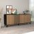 ΜΠΟΥΦΕΣ ΜΕΛΑΜΙΝΗΣ KRUDEN HM9446.11 ΜΑΥΡΟ-ΦΥΣΙΚΟ 180x40x78.6Υεκ. |  Μπουφέδες στο espiti