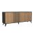 ΜΠΟΥΦΕΣ ΜΕΛΑΜΙΝΗΣ KRUDEN HM9446.11 ΜΑΥΡΟ-ΦΥΣΙΚΟ 180x40x78.6Υεκ. |  Μπουφέδες στο espiti
