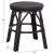 ΣΚΑΜΠΟ ΑΛΟΥΜΙΝΙΟΥ CHINO HM6285.02 BAMBOO LOOK & TEXTILENE ΣΕ ΜΑΥΡΟ Φ36x46Υεκ. |  Σκαμπώ κήπου στο espiti