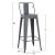 ΣΚΑΜΠΟ BAR ME ΠΛΑΤΗ ΜΕΤΑΛΛΙΚΟ MELITA-PRO HM8643.50 ΓΚΡΙ 42x42x100Υεκ. |  Σκαμπώ μπαρ στο espiti