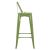 ΣΚΑΜΠΟ BAR ME ΠΛΑΤΗ ΜΕΤΑΛΛΙΚΟ MELITA-PRO HM8643.53 LIGHT OLIVE GREEN 42x42x100Υεκ. |  Σκαμπώ μπαρ στο espiti