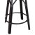 ΣΚΑΜΠΟ ΜΠΑΡ ΑΛΟΥΜΙΝΙΟΥ ΜΕΣΑΙΟΥ ΥΨΟΥΣ CHINO HM6286.02 BAMBOO LOOK & TEXTILENE ΜΑΥΡΟ 43x43x65Υεκ |  Σκαμπώ κήπου στο espiti