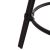 ΣΚΑΜΠΟ ΜΠΑΡ ΑΛΟΥΜΙΝΙΟΥ ΜΕΣΑΙΟΥ ΥΨΟΥΣ CHINO HM6286.02 BAMBOO LOOK & TEXTILENE ΜΑΥΡΟ 43x43x65Υεκ |  Σκαμπώ κήπου στο espiti