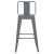 ΣΚΑΜΠΟ ΜΠΑΡ ΜΕΣΑΙΟΥ ΥΨΟΥΣ ΜΕΤΑΛΛΙΚΟ MELITA-PRO HM8574.50 ΓΚΡΙ 43x43x88Υεκ. |  Σκαμπώ μπαρ στο espiti