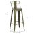 ΣΚΑΜΠΟ BAR ME ΠΛΑΤΗ ΜΕΤΑΛΛΙΚΟ MELITA-PRO HM8643.43 DARK OLIVE GREEN 42x42x100Υεκ. |  Σκαμπώ μπαρ στο espiti