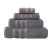 DAS HOME ΠΕΤΣΕΤΑ ΧΕΡΙΩΝ PRESTIGE 30Χ50 1163 DARK GREY |  Πετσέτες Χεριών στο espiti