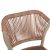 ΠΟΛΥΘΡΟΝΑ ΑΛΟΥΜΙΝΙΟΥ LUCCI HM6266.02 MOKA ΣΚΕΛΕΤΟΣ-P.E.RATTAN ΦΥΣΙΚΟ 58x56x79Υεκ |  Πολυθρόνες κήπου στο espiti