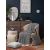 Ριχτάρι HERHALING ANTHRACITE Βαμβάκι 190 x 300 εκ. MADI |  Ριχτάρια στο espiti