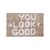 Πατάκι μπάνιου YOU LOOK GOOD Βαμβάκι 60 x 90 εκ. MADI |  Πατάκια Μπάνιου στο espiti