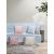 Ριχτάρι FERN CYAN Βαμβάκι 170 x 250 εκ. MADI |  Ριχτάρια στο espiti