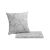 Ριχτάρι VELRION GREY Βαμβάκι 170 x 250 εκ. MADI |  Ριχτάρια στο espiti