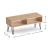 Έπιπλο τηλεόρασης Fiona Megapap από μελαμίνη χρώμα oak 90x30x41εκ. |  Έπιπλα τηλεόρασης στο espiti