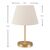 Φωτιστικό επιτραπέζιο Rosenthal Megapap ύφασμα Pvc χρώμα κρεμ/χρυσό 22x17x37εκ. |  Επιτραπέζια στο espiti