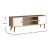 Έπιπλο τηλεόρασης Parma Megapap από μελαμίνη χρώμα white - oak 120x30x40εκ. |  Έπιπλα τηλεόρασης στο espiti
