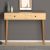 Κονσόλα μελαμίνης Alis Megapap χρώμα oak 110x29x88εκ. |  Συρταριέρες -Κονσόλες στο espiti