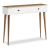 Κονσόλα μελαμίνης Alis Megapap χρώμα pine white 110x29x88εκ. |  Συρταριέρες -Κονσόλες στο espiti