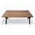 Τραπέζι Walter Megapap Mdf - μεταλλικό χρώμα καρυδί 140x80x75εκ. |  Τραπέζια στο espiti