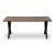 Τραπέζι Walter Megapap Mdf - μεταλλικό χρώμα καρυδί 160x80x75εκ. |  Τραπέζια στο espiti
