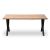 Τραπέζι Walter Megapap Mdf - μεταλλικό χρώμα ακακίας 140x80x75εκ. |  Τραπέζια στο espiti