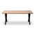 Τραπέζι Walter Megapap Mdf - μεταλλικό χρώμα ακακίας 160x80x75εκ. |  Τραπέζια στο espiti